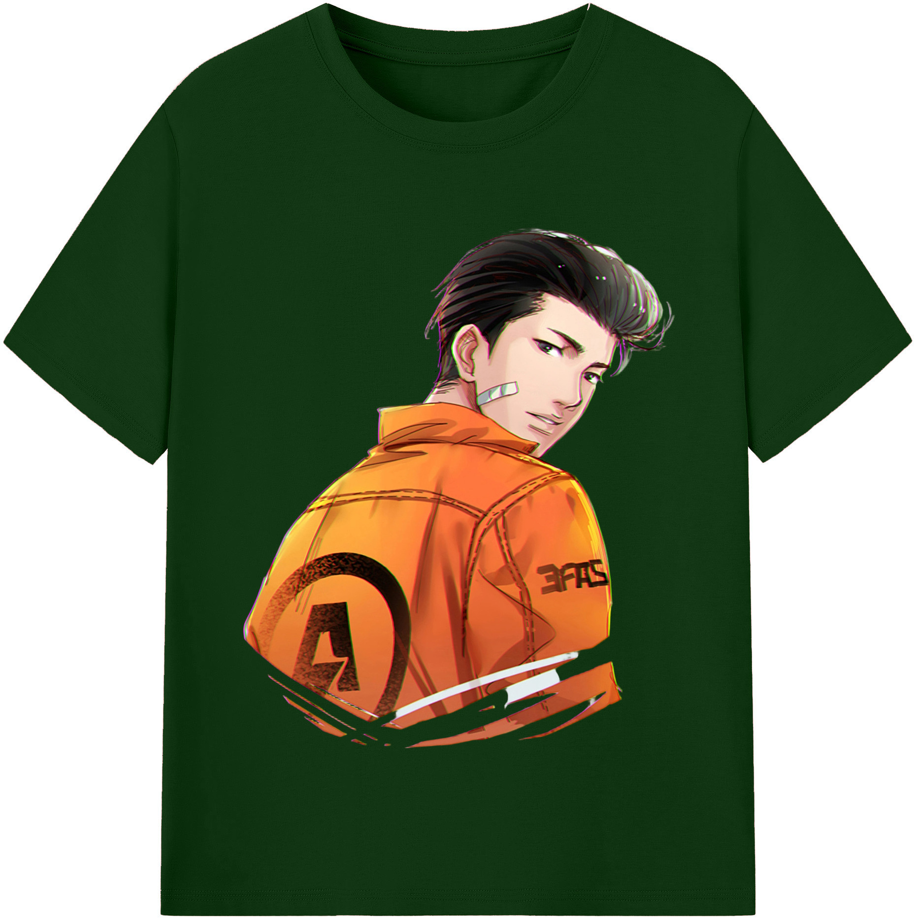SLAM DUNK／スラムダンク 綿100％半袖Tシャツ（フロントプリント）